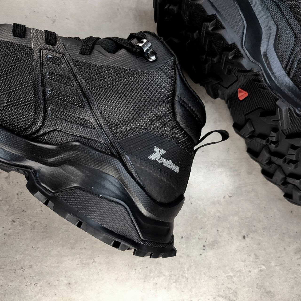 Original  Salomon X Raise Mid Gtx Black чоловічі черевики тактичні