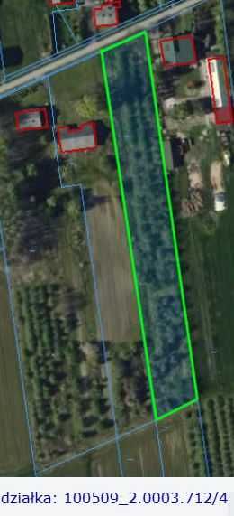 Sprzedam działkę budowlaną - Bednary - 5650 m2