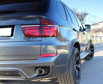 Расширители арок BMW X5 E70. Арки БМВ Х5  Е70 тюнинг 2006-2013