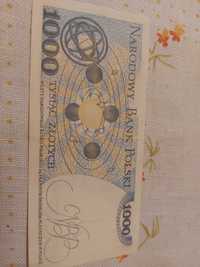 Sprzedam banknoty z czasu prl