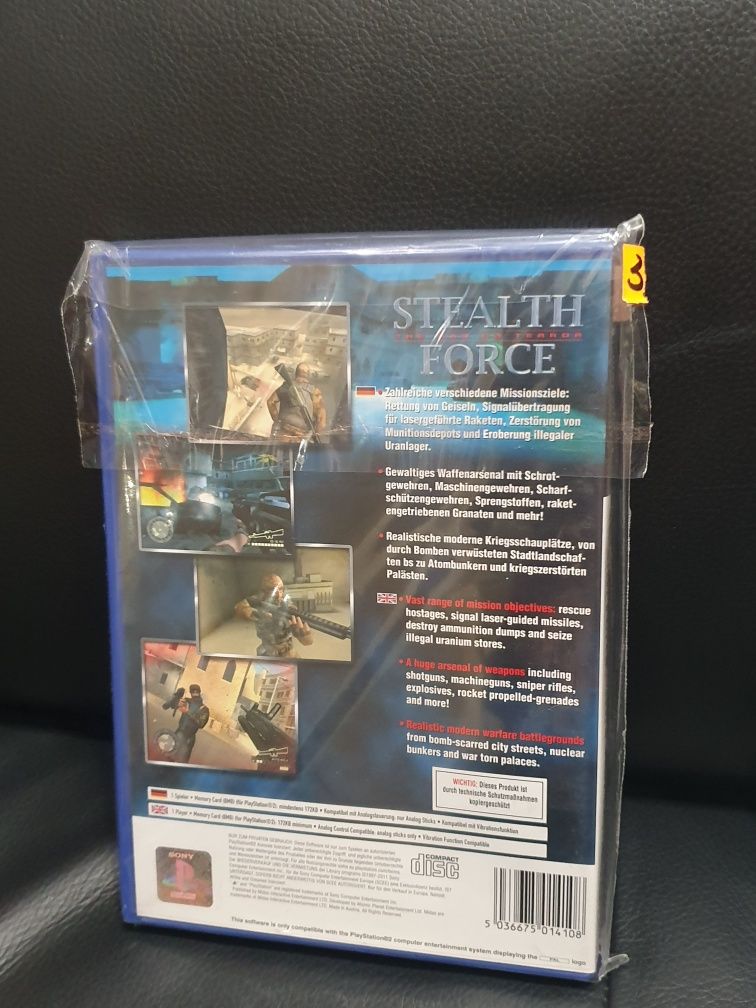 Gra gry ps2 playstation 2 Unikat Stealth Force The War on Terror nowa