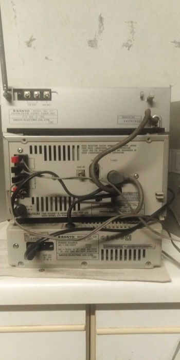 Vendo Portable mini component system Sanyo C7