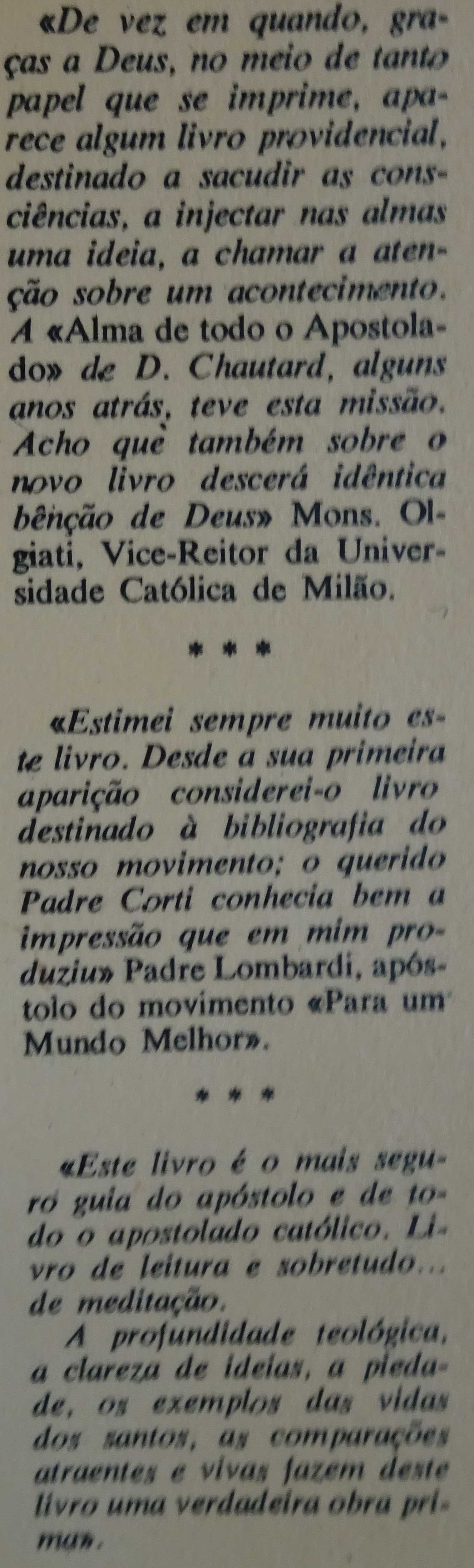 Viver em Graça de Mário Corti S.J. - 1ª Edição 1960