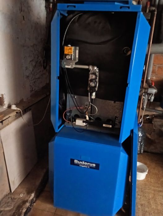 Piec gazowy Buderu, inteligentne sterowanie,używany.