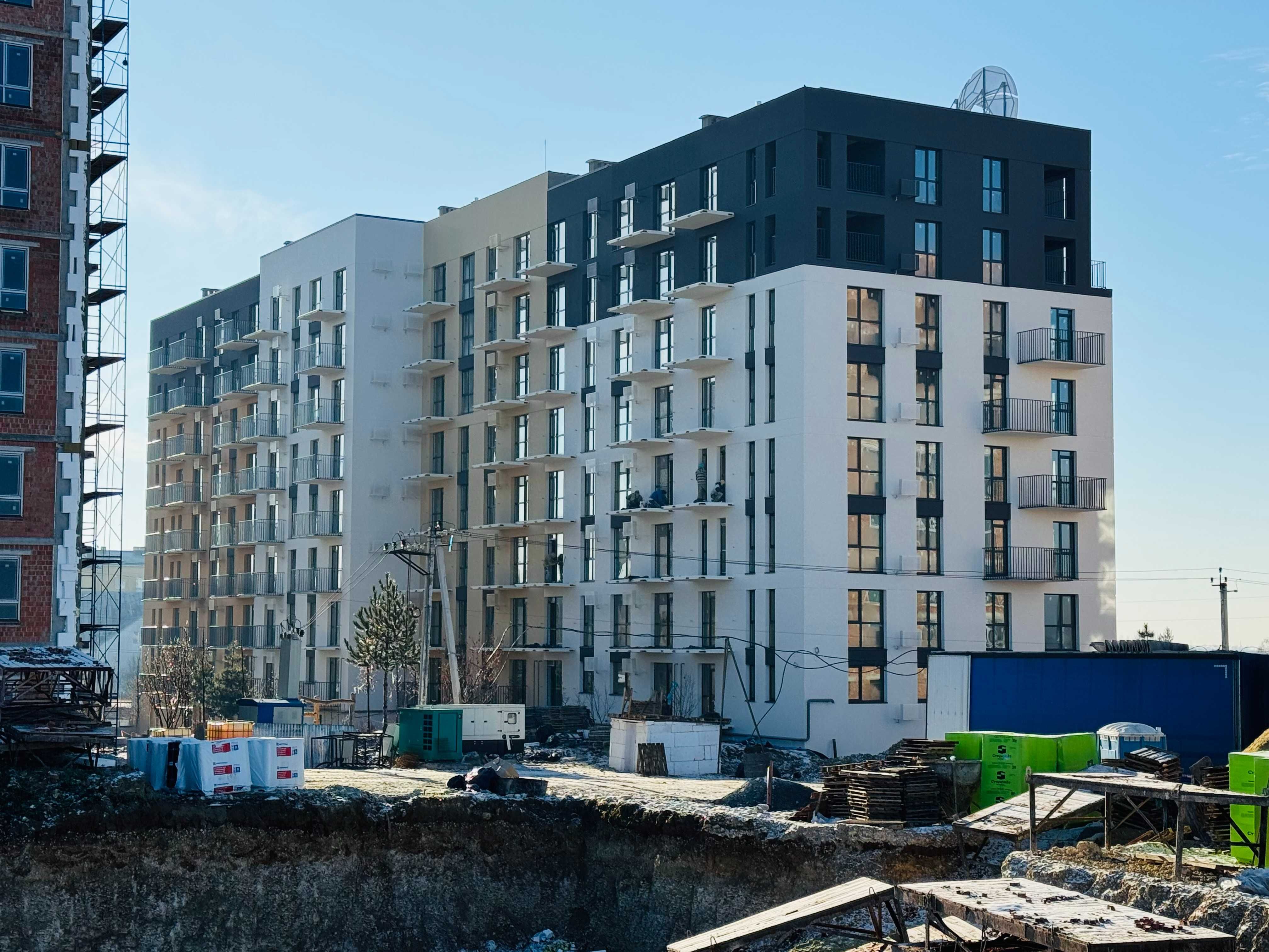 Продаж 1-кімнатної квартири 41кв.(Єоселя) м.Пустомити (9км.від Львова)