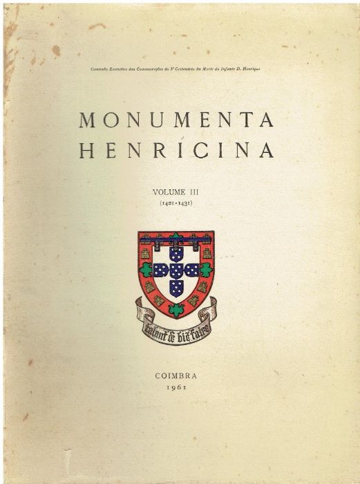 9013 Monumenta Henricina - Vols. - 1 ao 4.