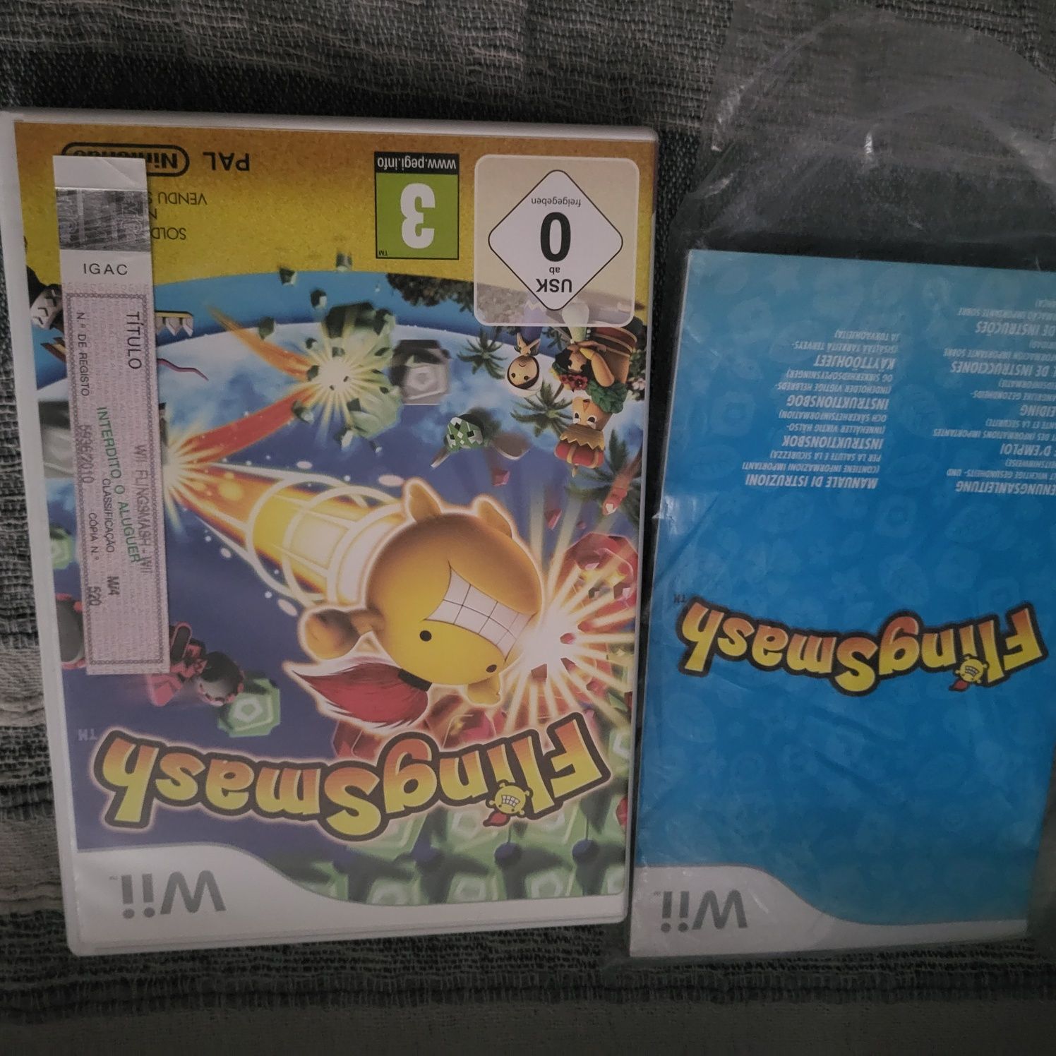 Jogos da wii com pouco uso