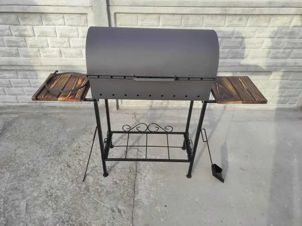 ОТ ЗАВОДА! 3/4/5/6 мм! Мангал Барбекю Гриль с Крышкой MP 65 BBQ