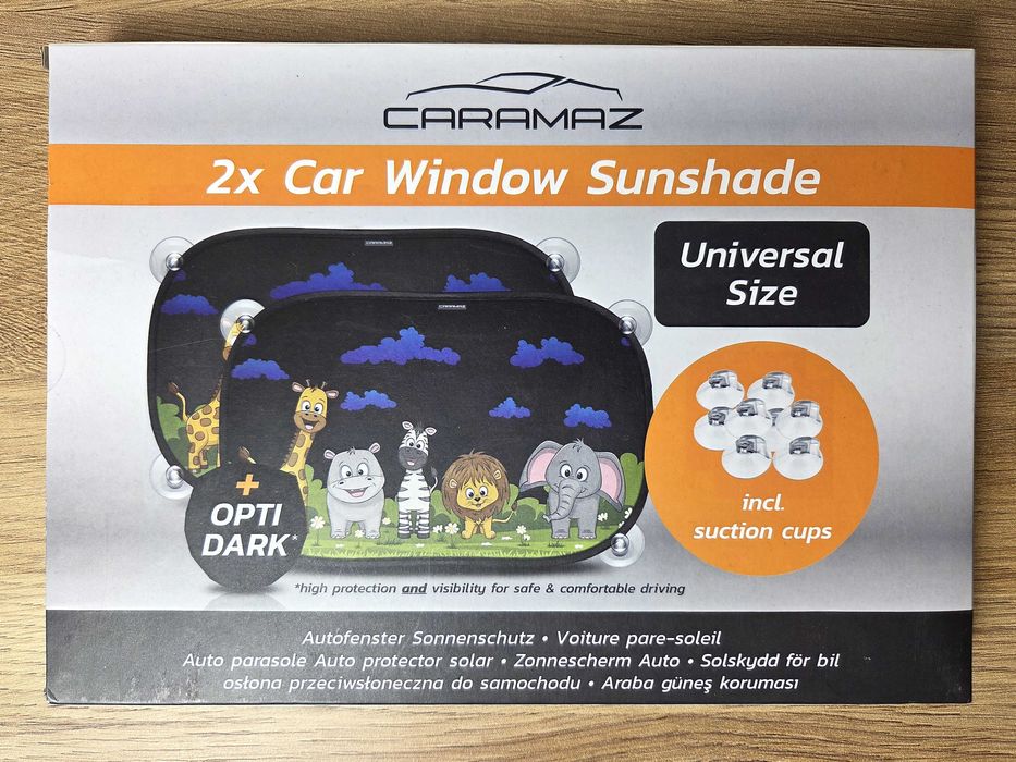 Osłona przeciwsłoneczna dla dzieci na szyby