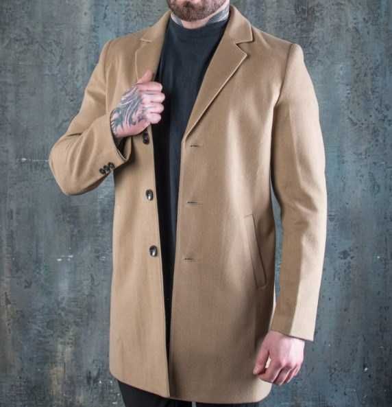 Пальто на осінь або весну чоловіче з Турецької бавовни мужское пальто