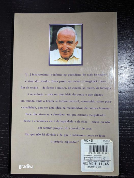 O Esplendor do Caos - Eduardo Lourenço