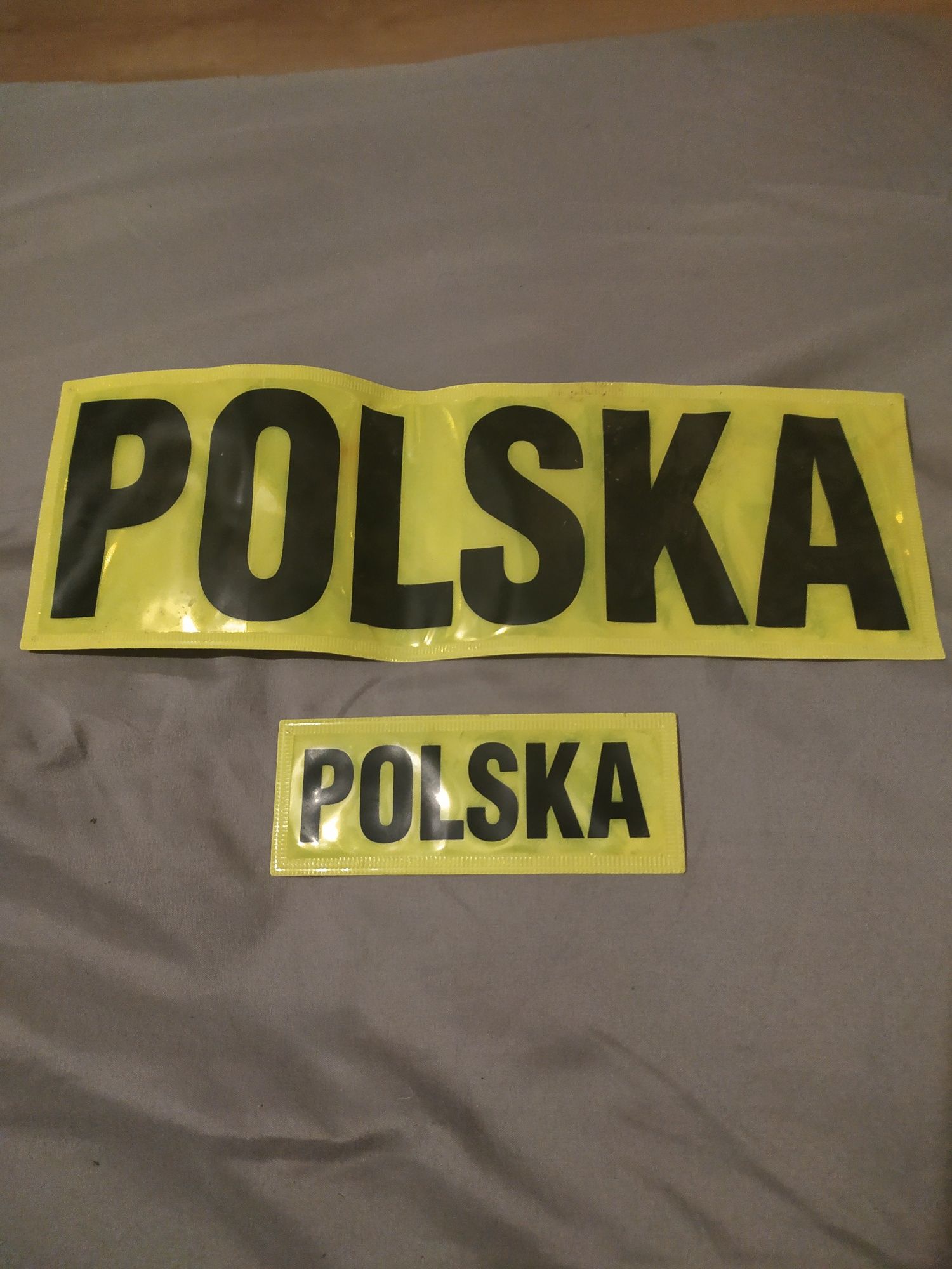 Naszywki odblaskowe Polska nowe