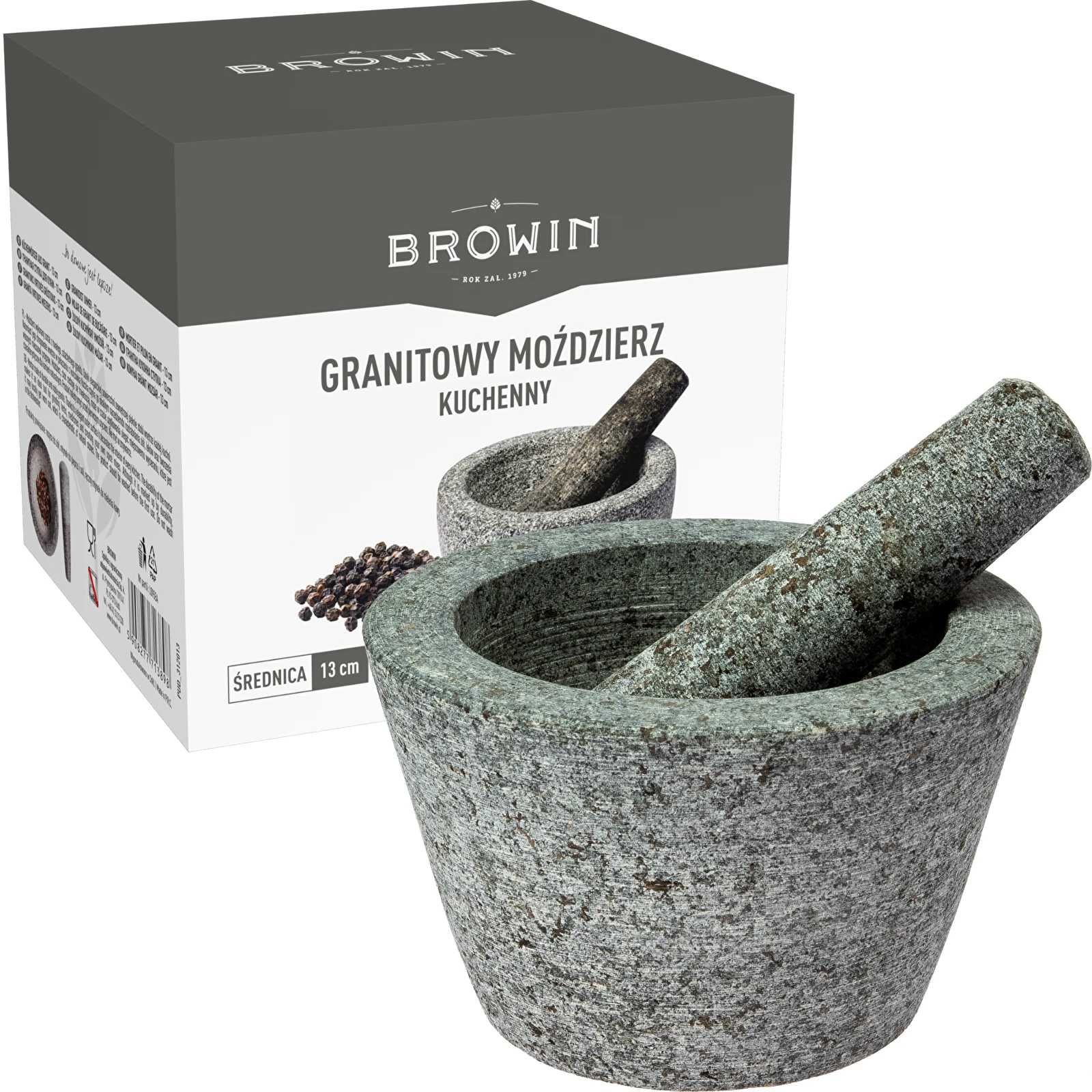 Granitowy moździerz kuchenny - 13cm