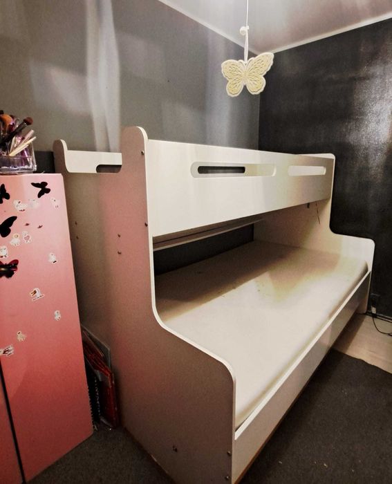 Łózko piętrowe 3 osobowe