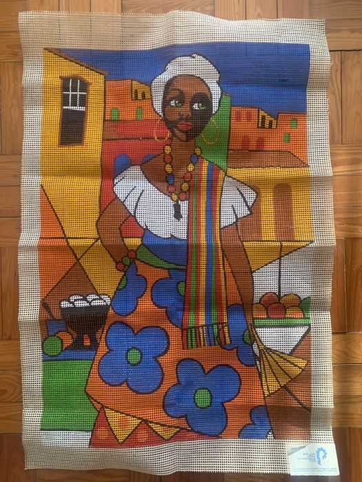 Tela para tapeçaria (100 cm x 70cm)