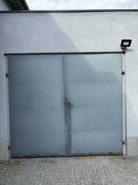 Brama garażowa metalowa  220*251cm ocieplana