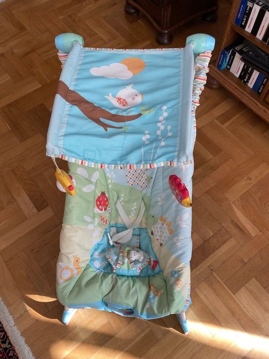 Leżaczek bujaczek Fisher Price