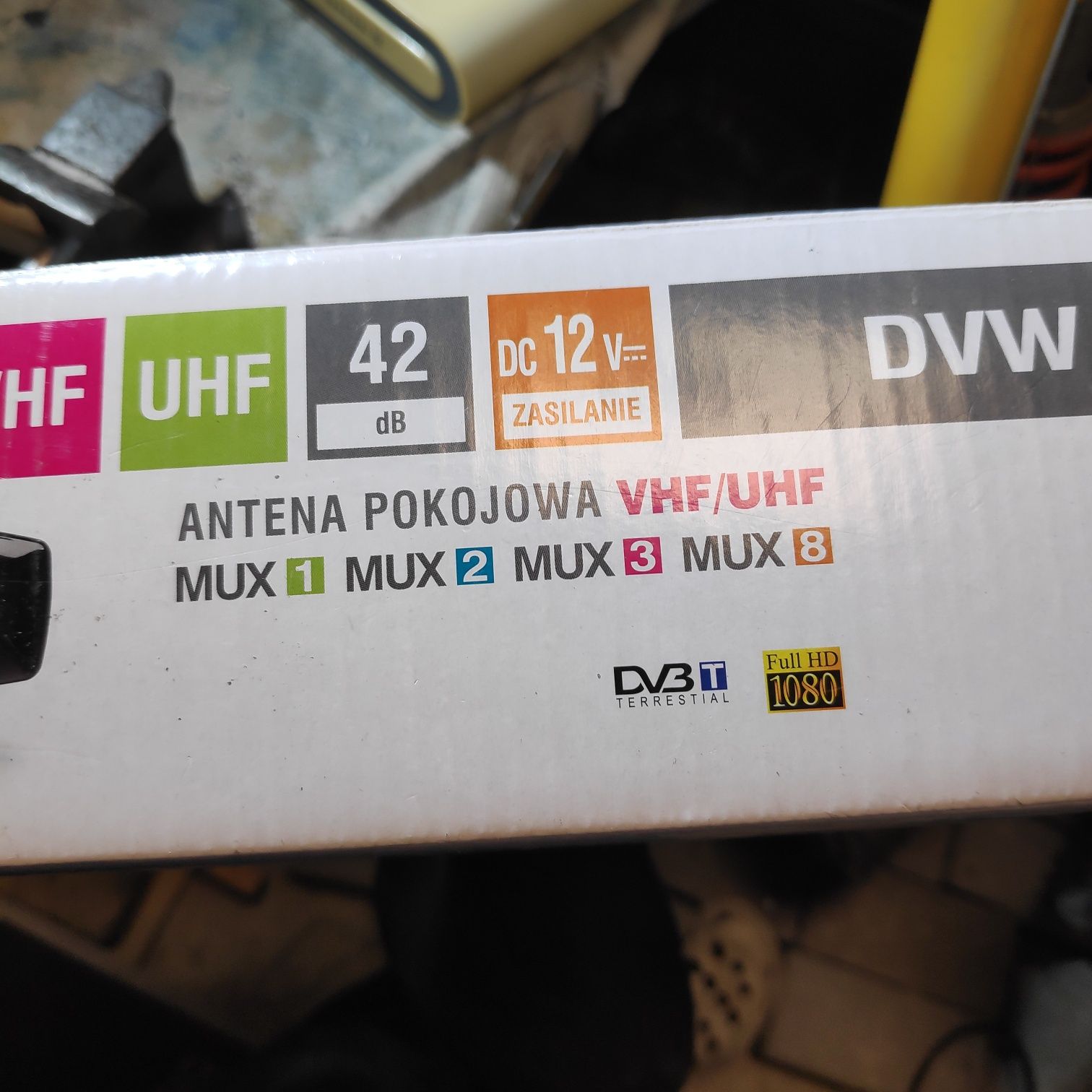 Antena pokojowa DVB-T 2