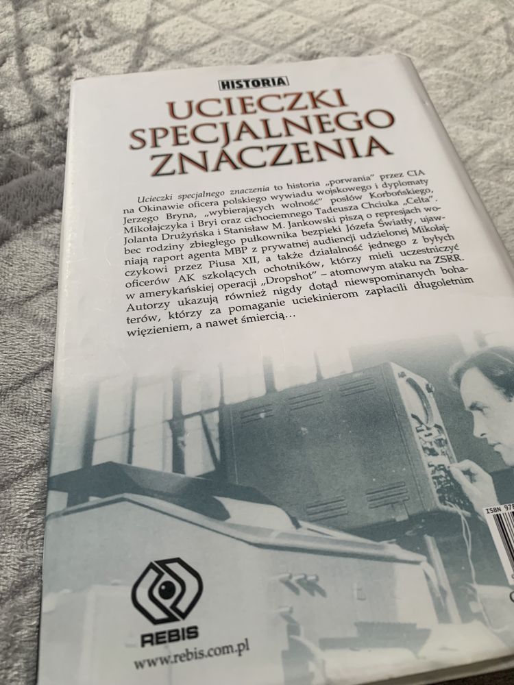 Ucieczka specjalnego znaczenia -książka