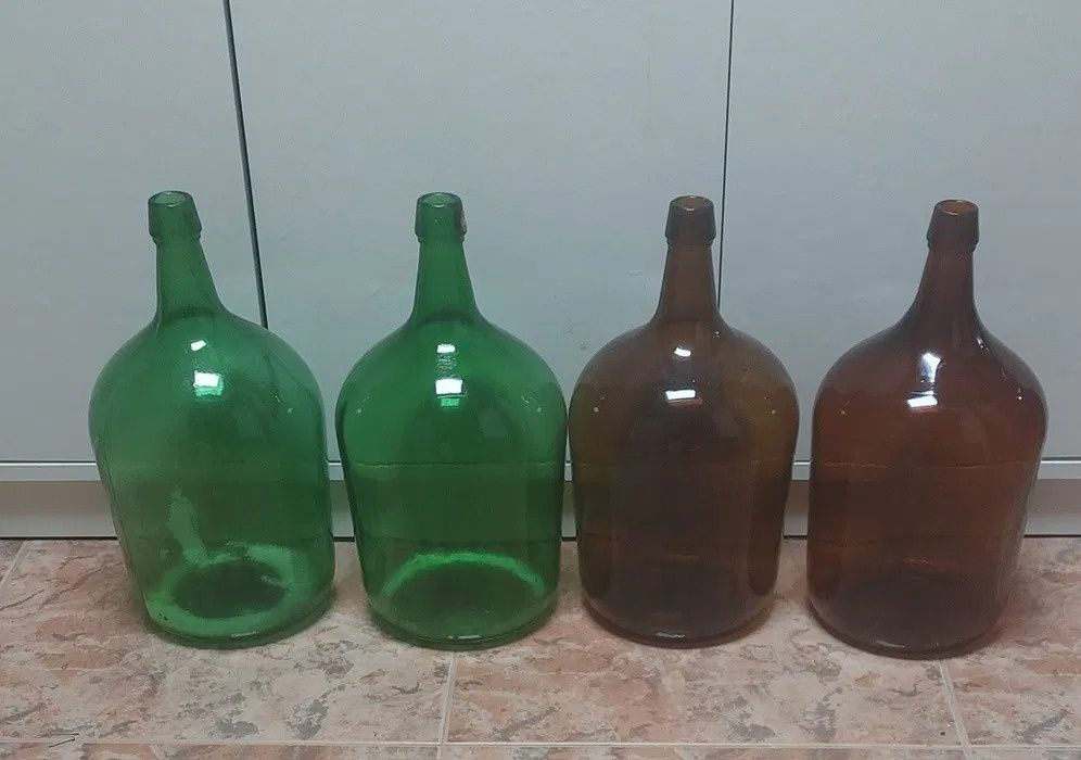 Garrafões de decoração