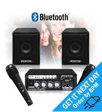 Активна акустична система караоке Fenton AV380BT Bluetooth USB MP3 80W