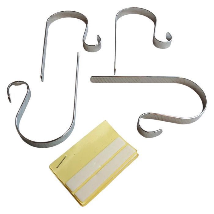Haczyk Metalowy uchwyt Wieszak  4szt