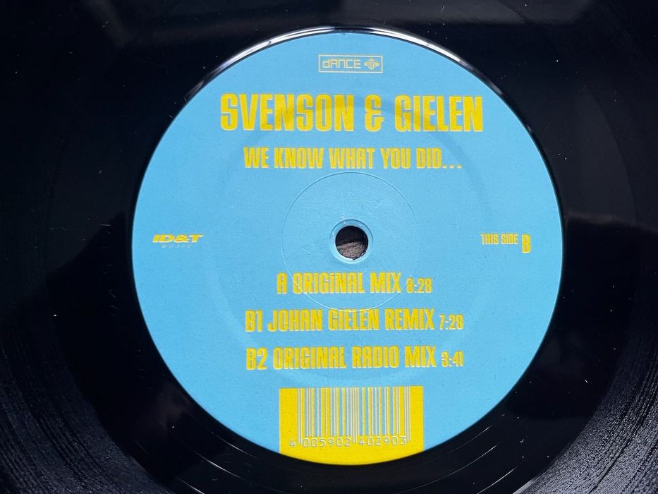 Svenson & Gielen – We Know What You Did... trance