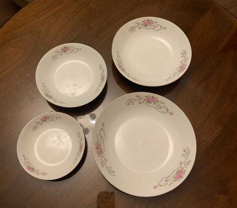 półmiski, płytkie salaterki, bigosówki - ceramika chińska - vintage