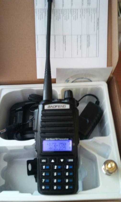 Radio Baofeng UV 82  duo bander VHF/UHF PMR skaner FM radio
