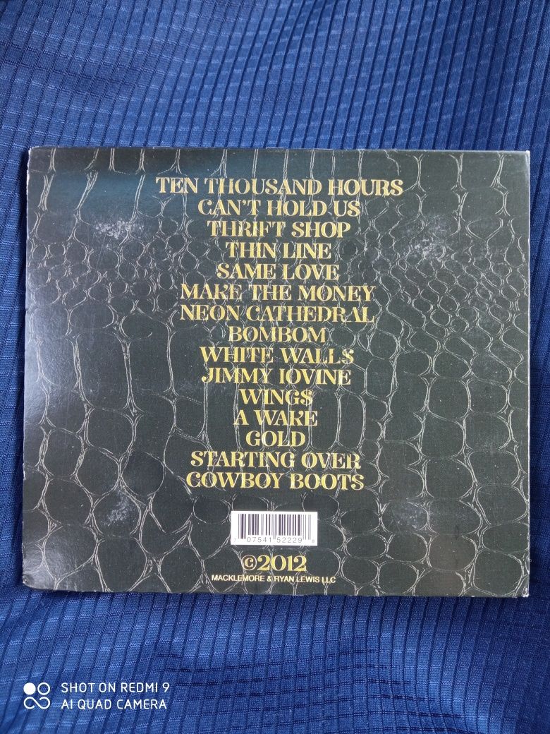 CD The Heist Macklemore & Ryan Lewis