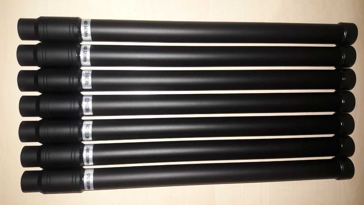 Антени колінеарні АНТІДРОН, частот. 480-1050, дов. 40-60 см, потуж 50W
