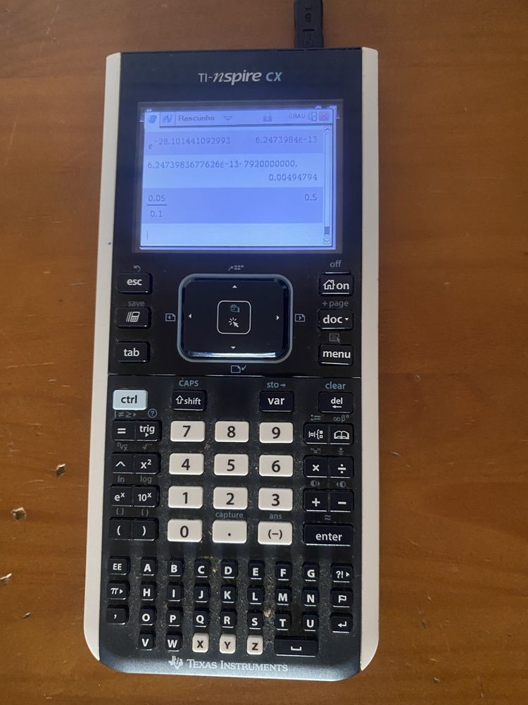 Calculadora gráfica TI-nspire cx