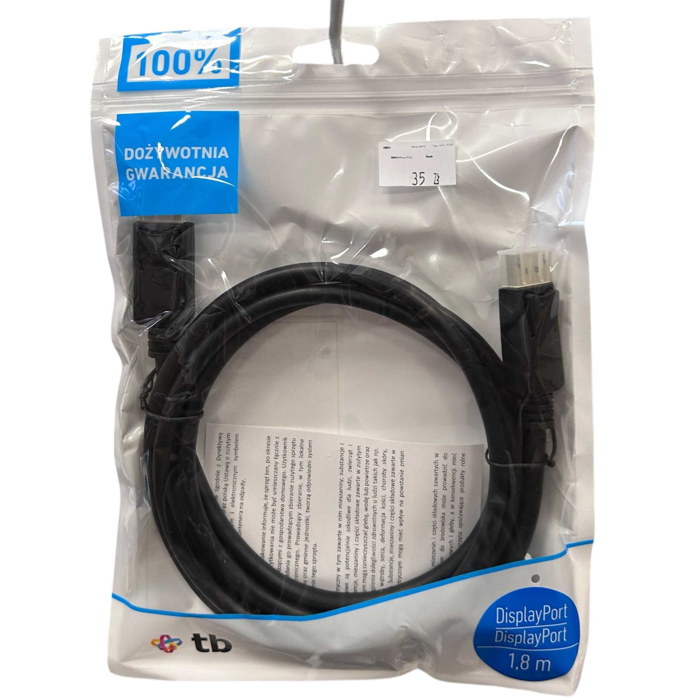 Kabel Display Port 1,8M