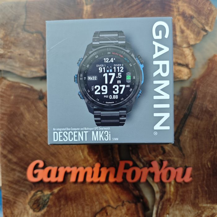 Garmin Descent Mk3i (51 мм) Carbon Grey DLC Titanium 010-02752-14