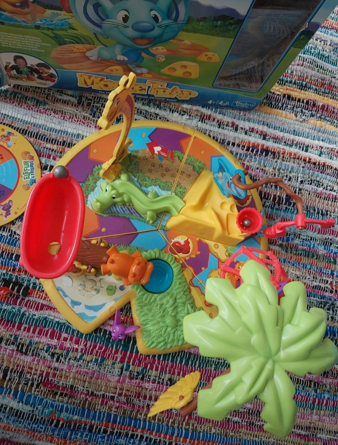 gra planszowa pułapka na myszkę (Mouse Trap) wiek 4+