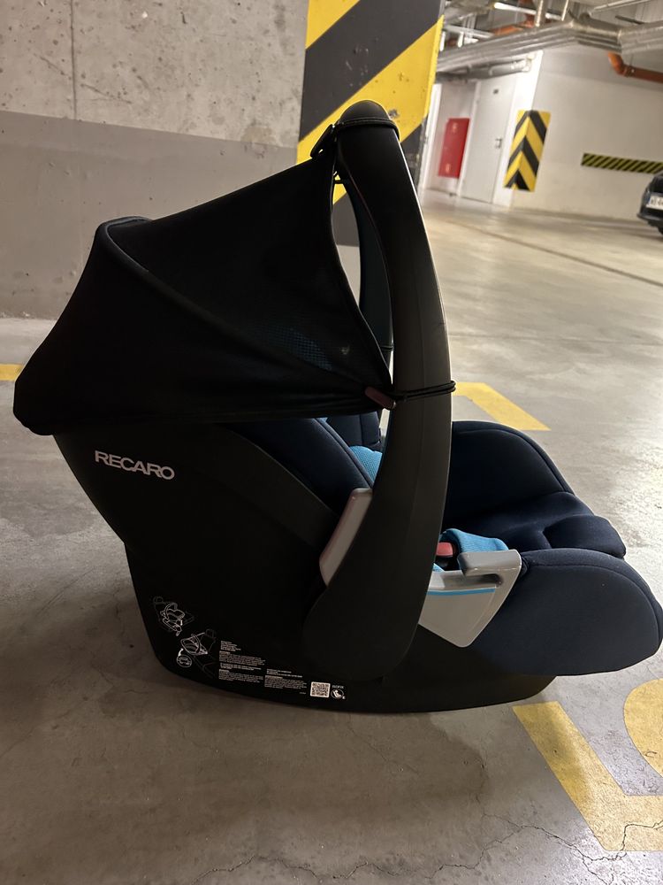 Fotelik Recaro Privia Evo z baza isofix