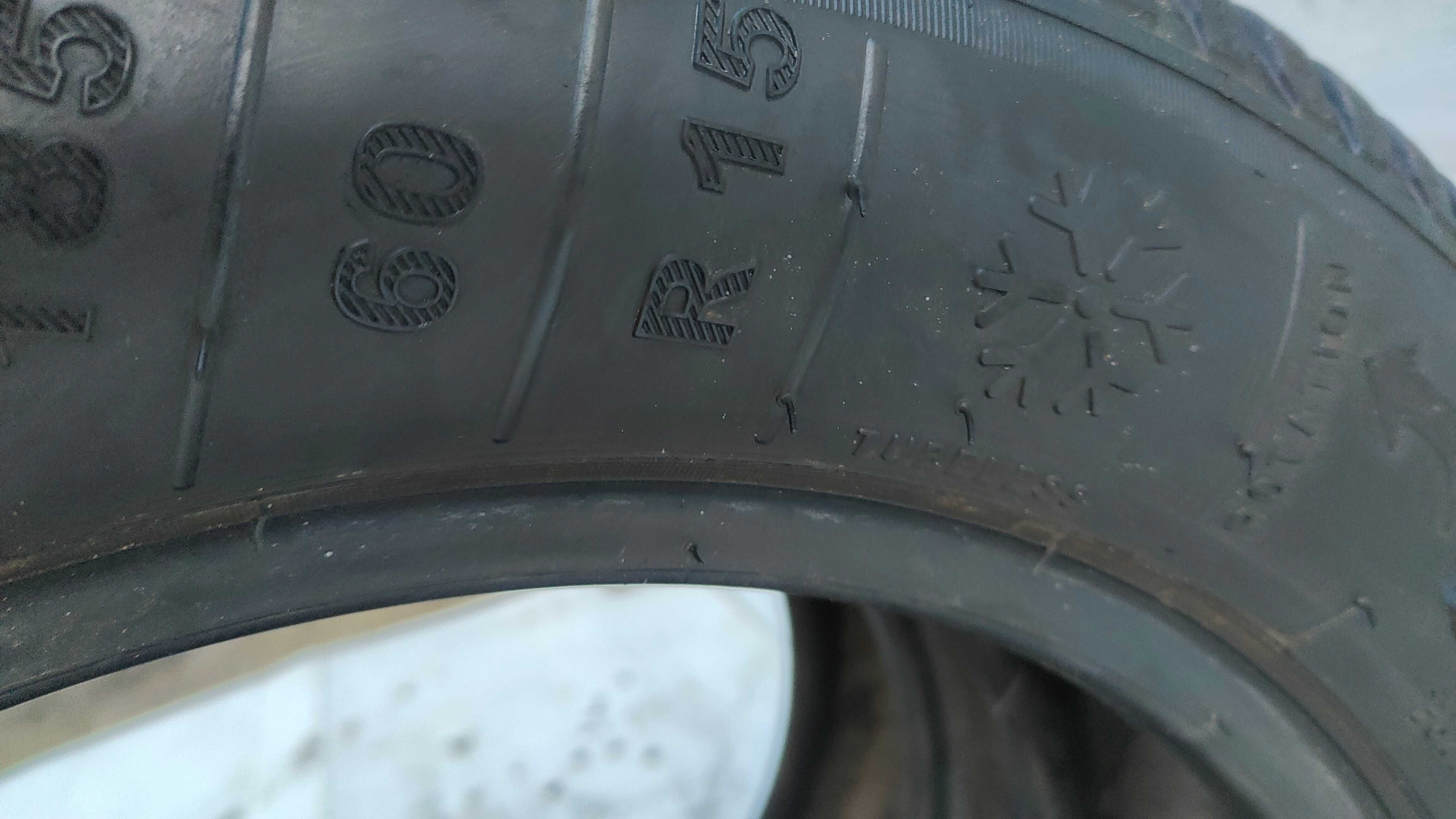 Opony Zimowe 185/60/15 Kleber 2szt 2021r 6,5mm
