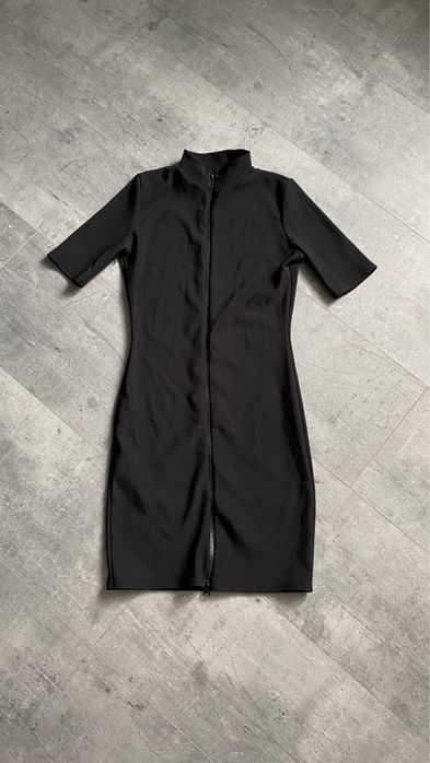 Сукня чорна рубчик xs