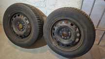 4 felgi z oponami zimowymi 195/65r15 5x114,3 mazda kia hyundai