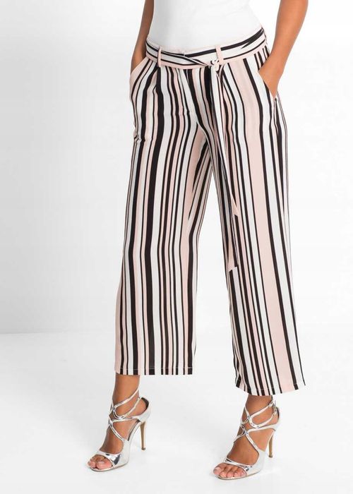 *B.P.C spodnie 7/8 w paski 36.