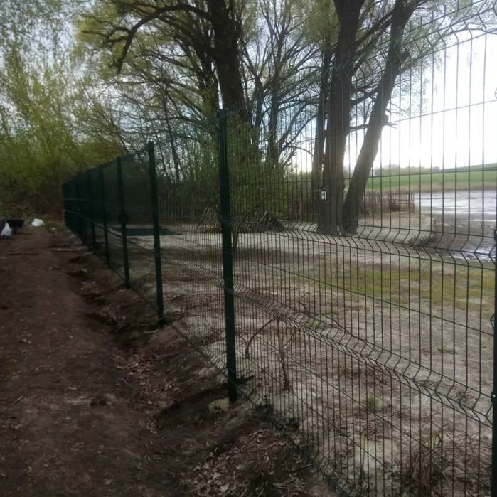 Забор из сварной сетки 3Д. Сетка для забора 3D. Калитки 3Д. Ограждение
