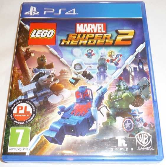 LEGO Marvel 2 Super Heroes PS4 + Slim + Pro + PS5 = PŁYTA PL Wejherowo
