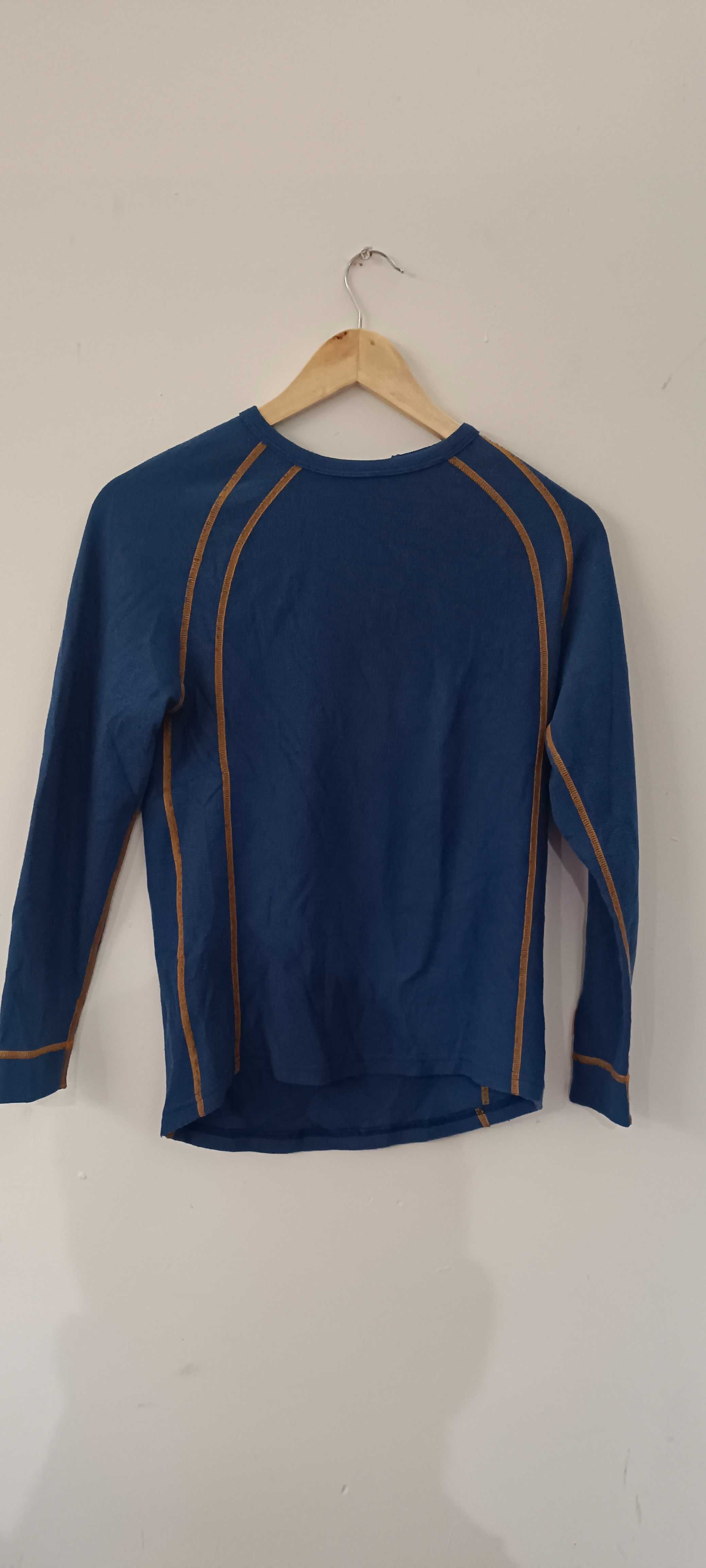 Sweter chłopięcy termoaktywny wełniany Wool skandynawski