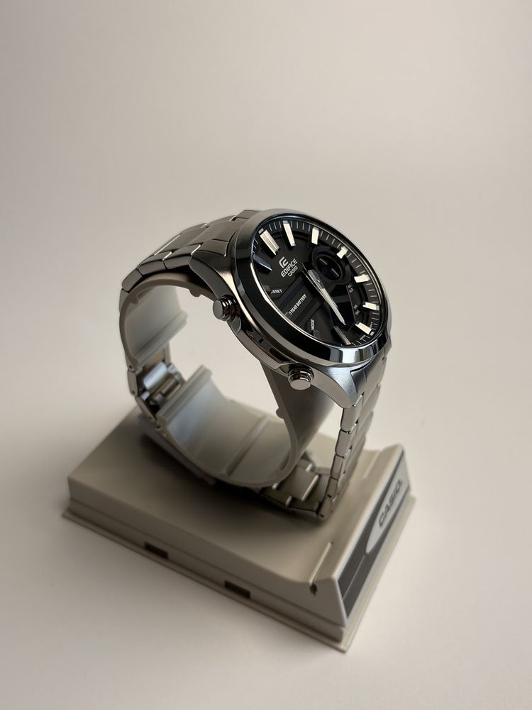 Класичний годинник Casio efv-c120d, касіо едіфайс, касио Ø49.5мм