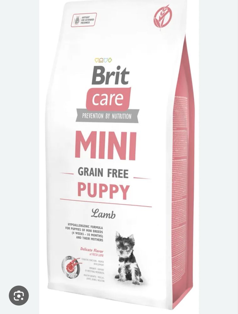 Brit care mini puppy lamb