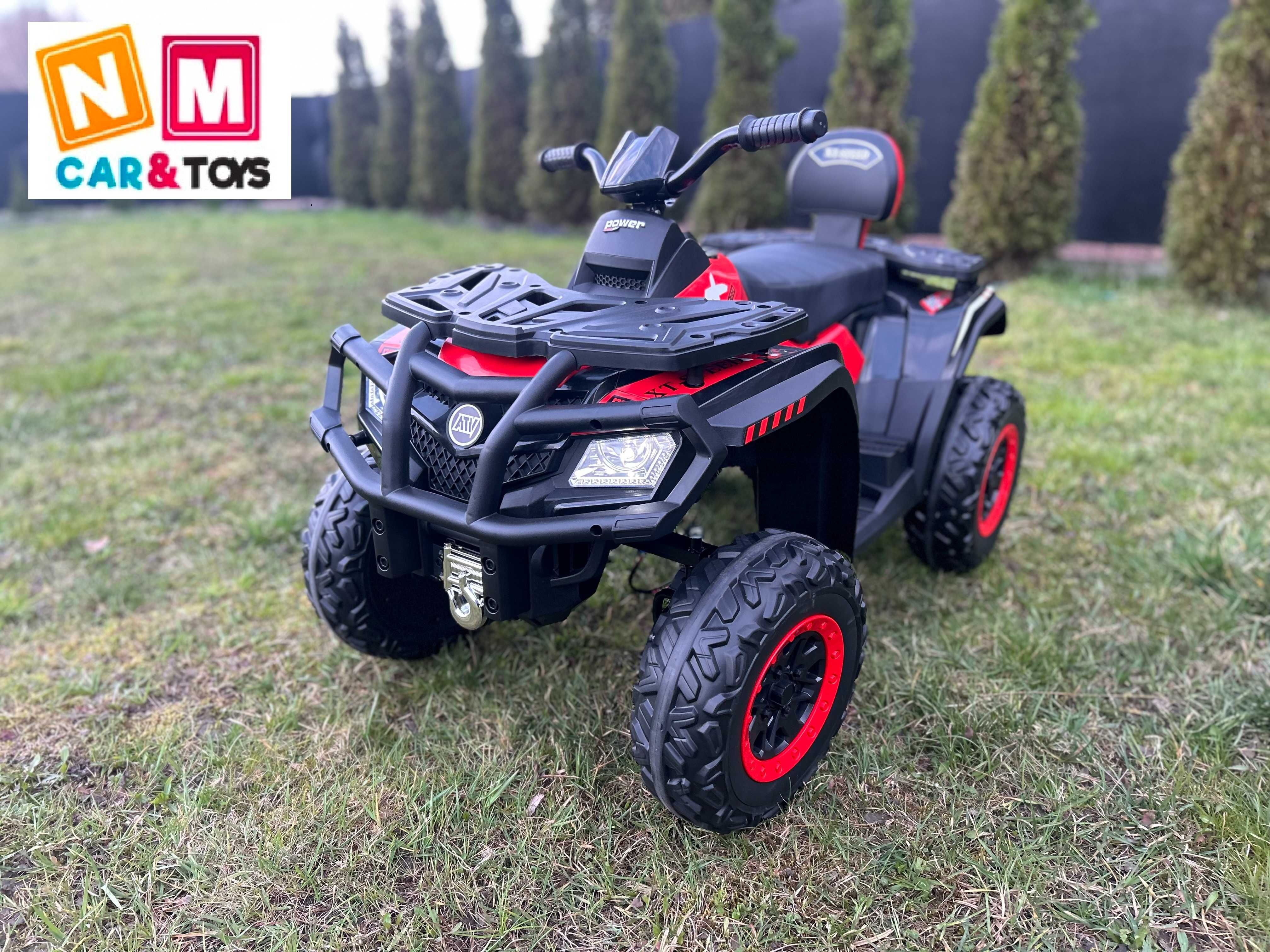 Rush Pojazd Quad Udźwig 59kg 320W 24V 4x4  auto akumulator dla dzieci