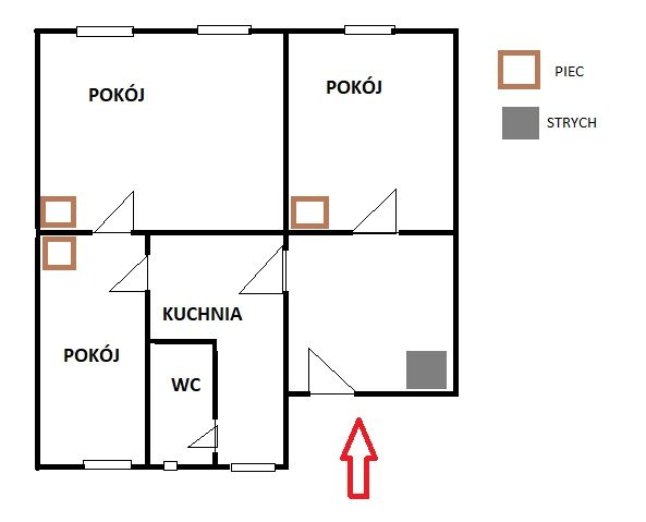 Mieszkanie 68,40 m2 Bez Pośredników