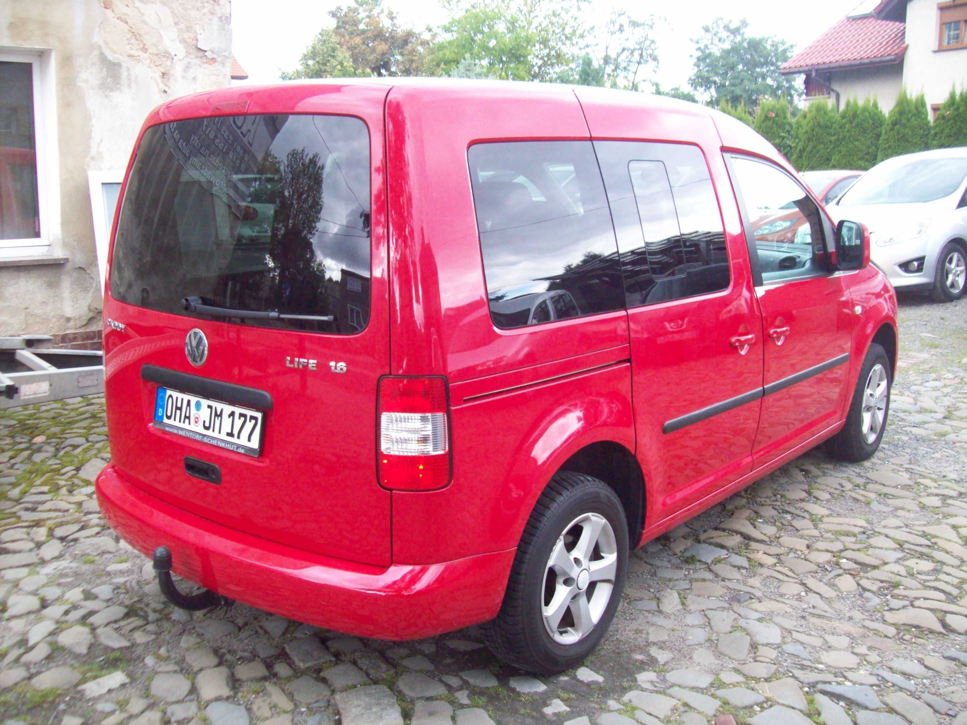 VW CADDY 1,6 MPI +GAZ LPG nowa butla/7 osobowy