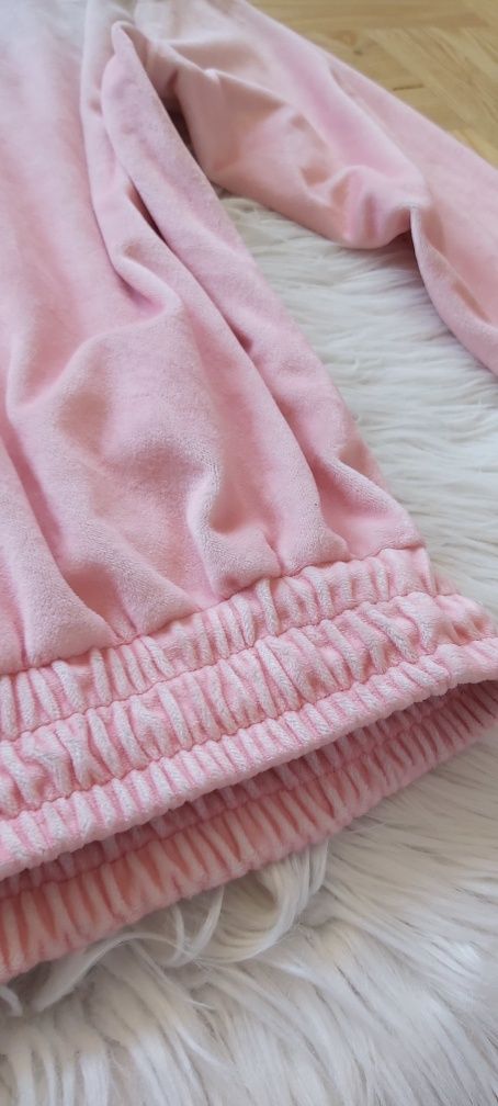Bluza gradient ola voga ombre welurowa bluzka zamszowa
