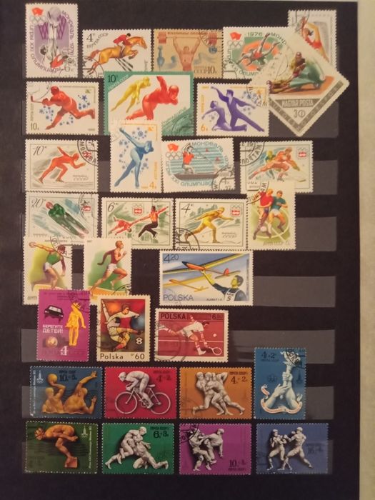 Klaser A4 z znaczkami pocztowymi cccp